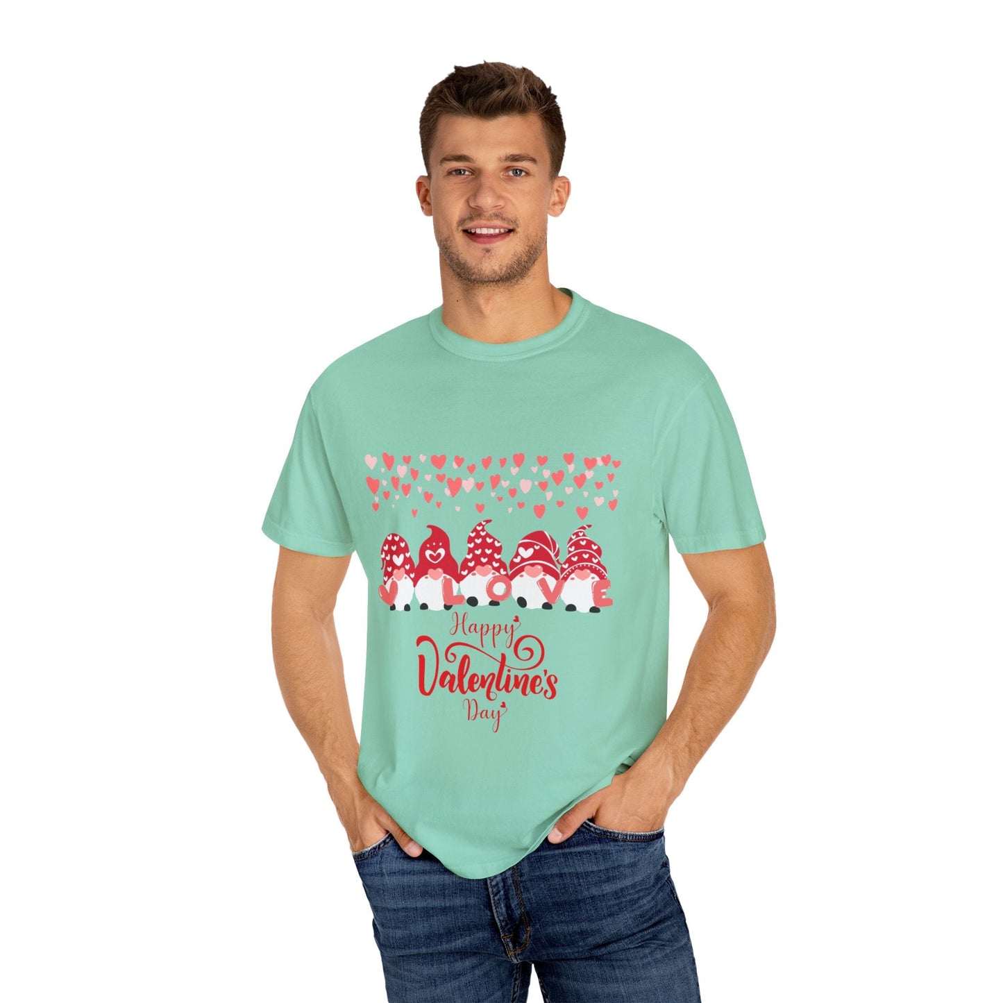 Heart Print Valentine's Day UNISEX T-Shirt - JennyCool