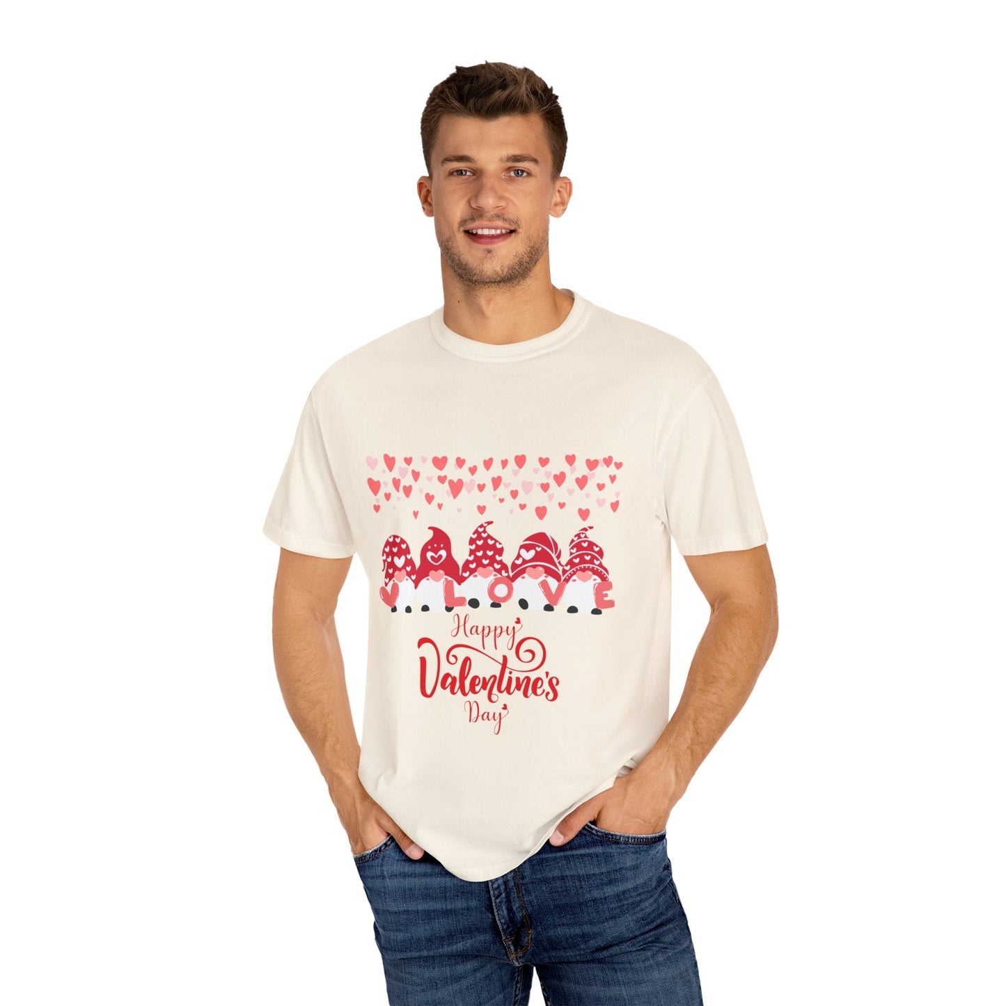 Heart Print Valentine's Day UNISEX T-Shirt - JennyCool