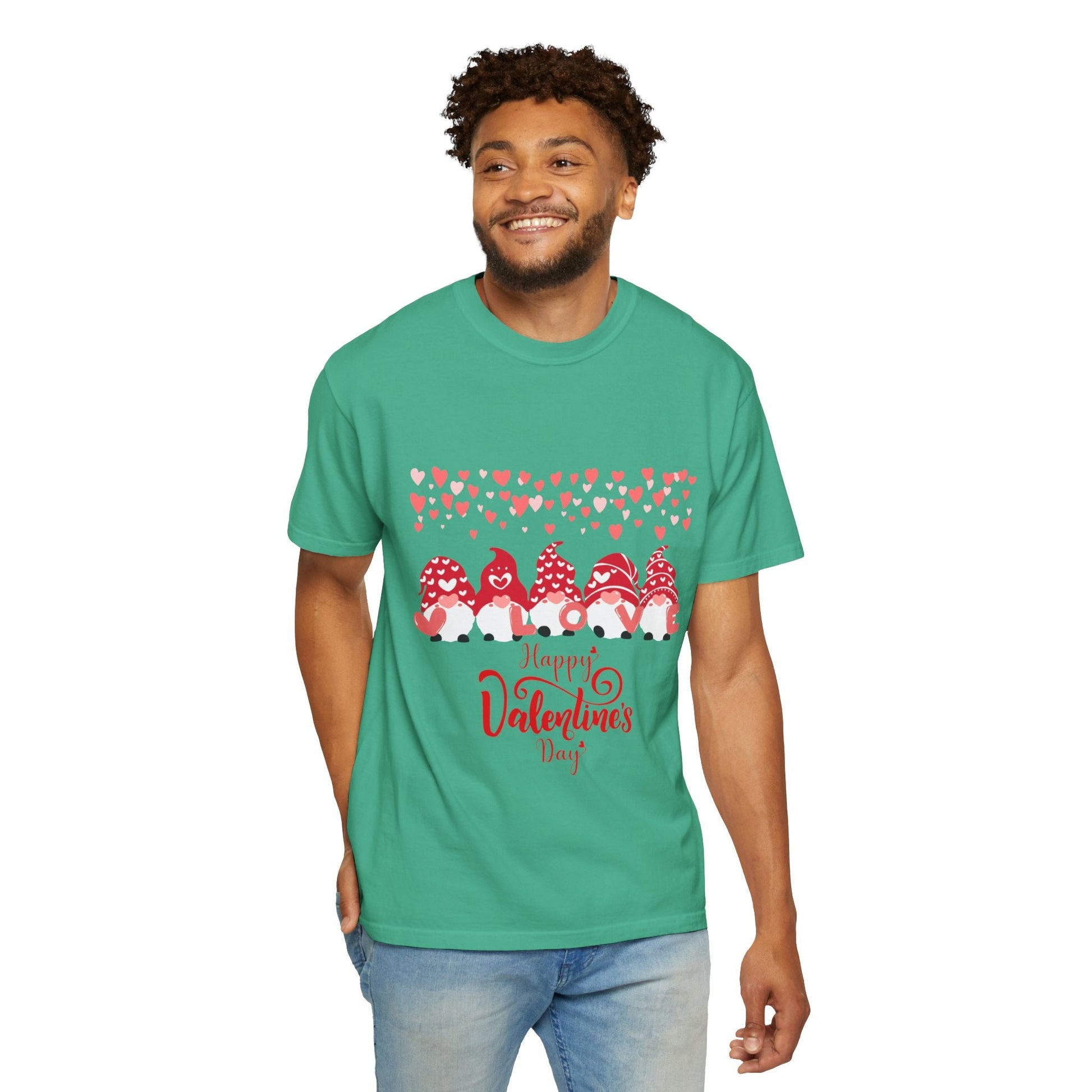 Heart Print Valentine's Day UNISEX T-Shirt - JennyCool