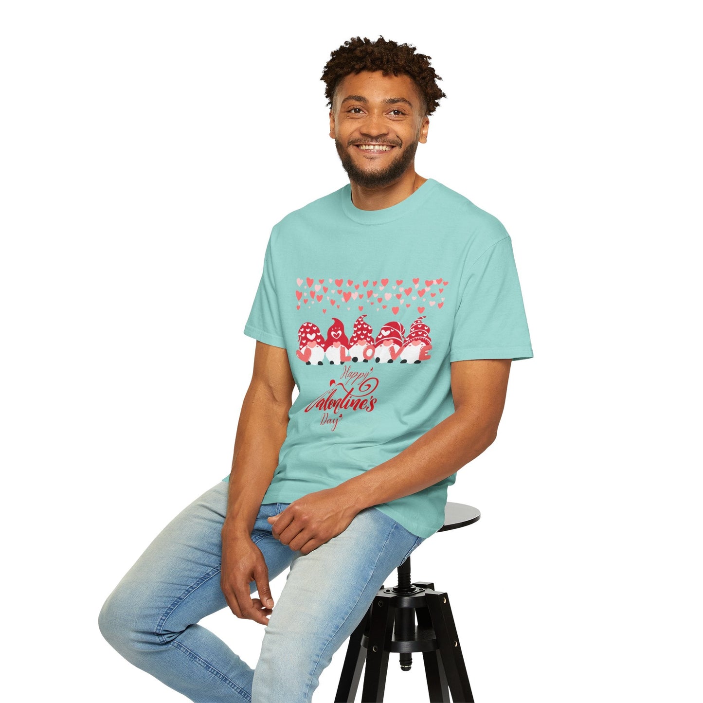 Heart Print Valentine's Day UNISEX T-Shirt - JennyCool