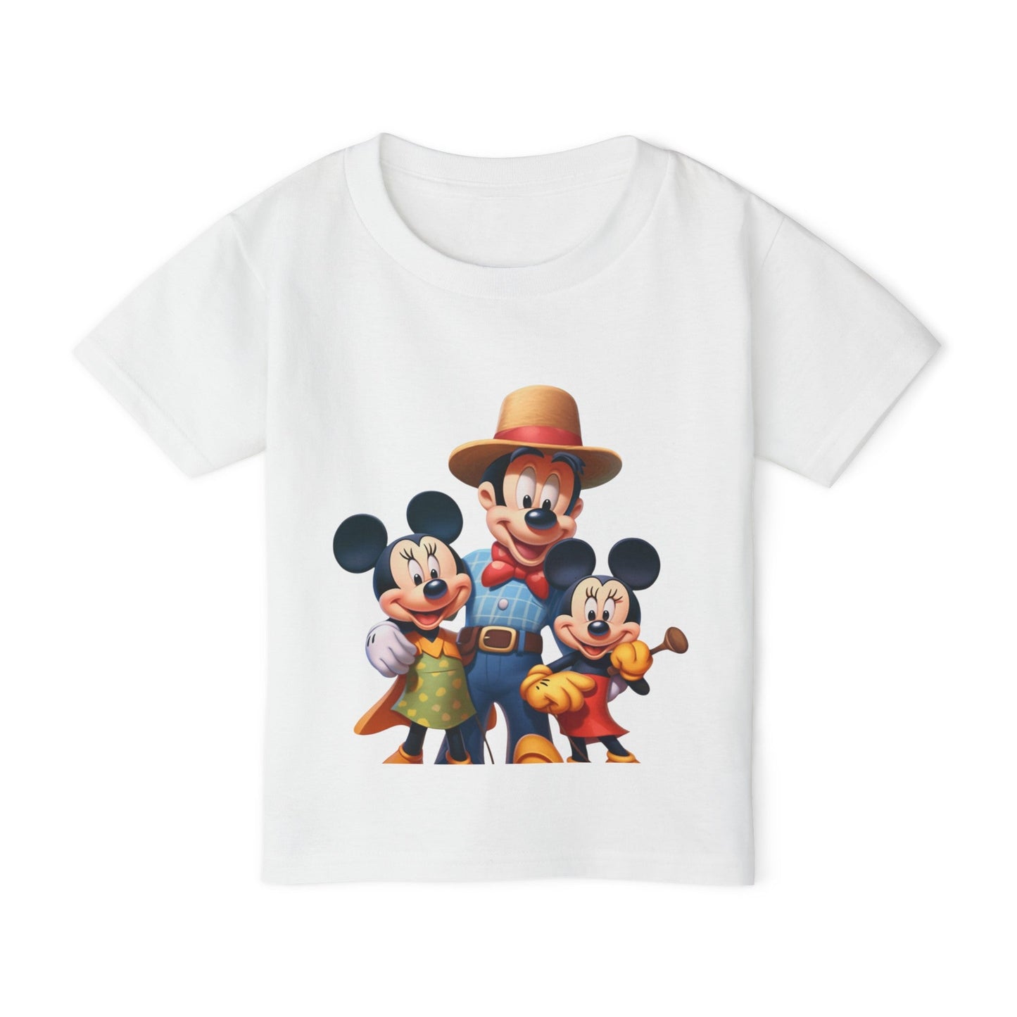 Heavy Cotton™ Toddler T-shirt with Disney Characters - JennyCool