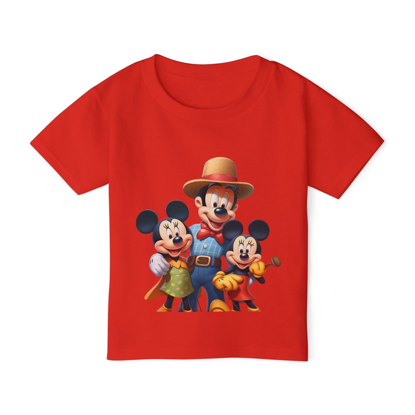 Heavy Cotton™ Toddler T-shirt with Disney Characters - JennyCool