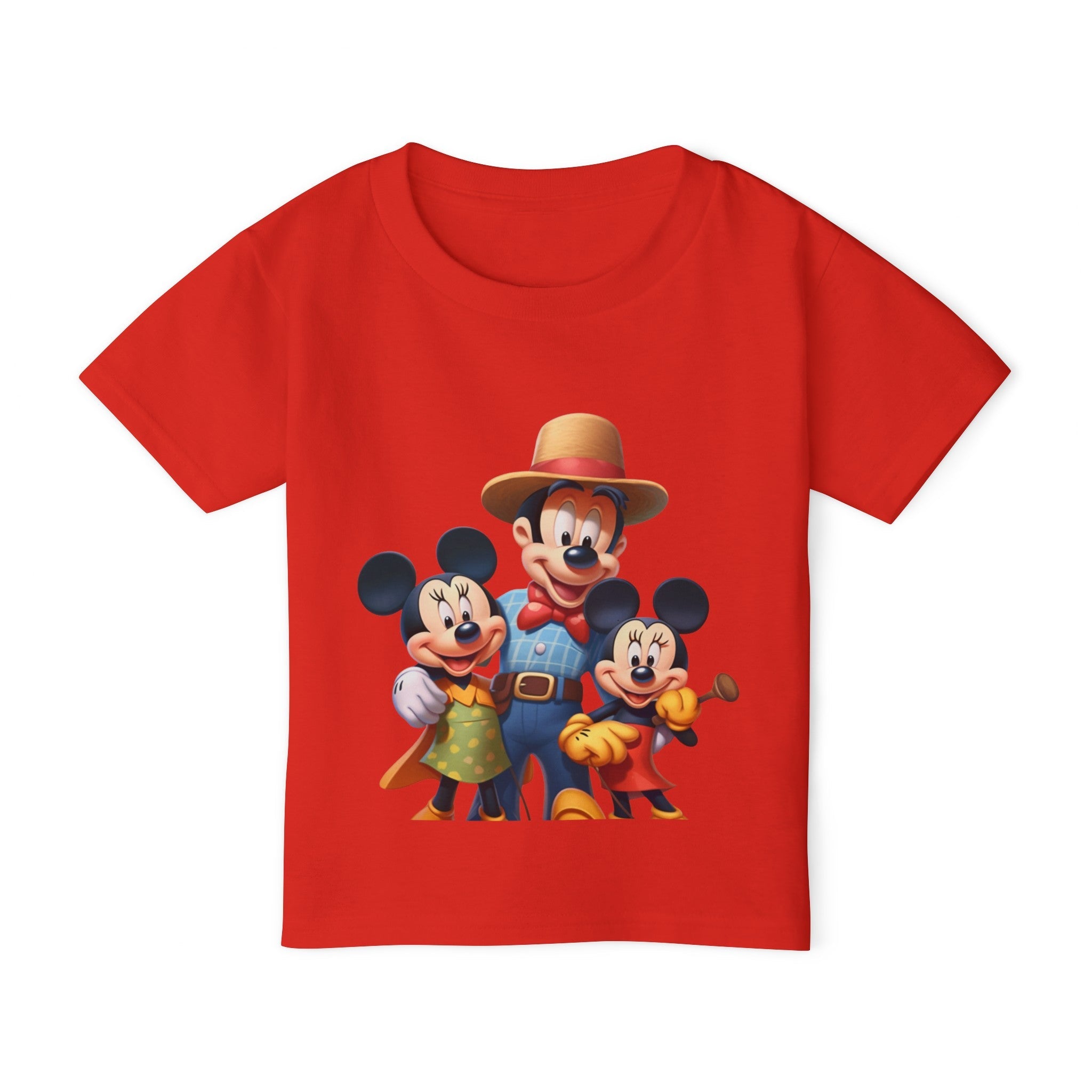 Heavy Cotton™ Toddler T-shirt with Disney Characters - JennyCool