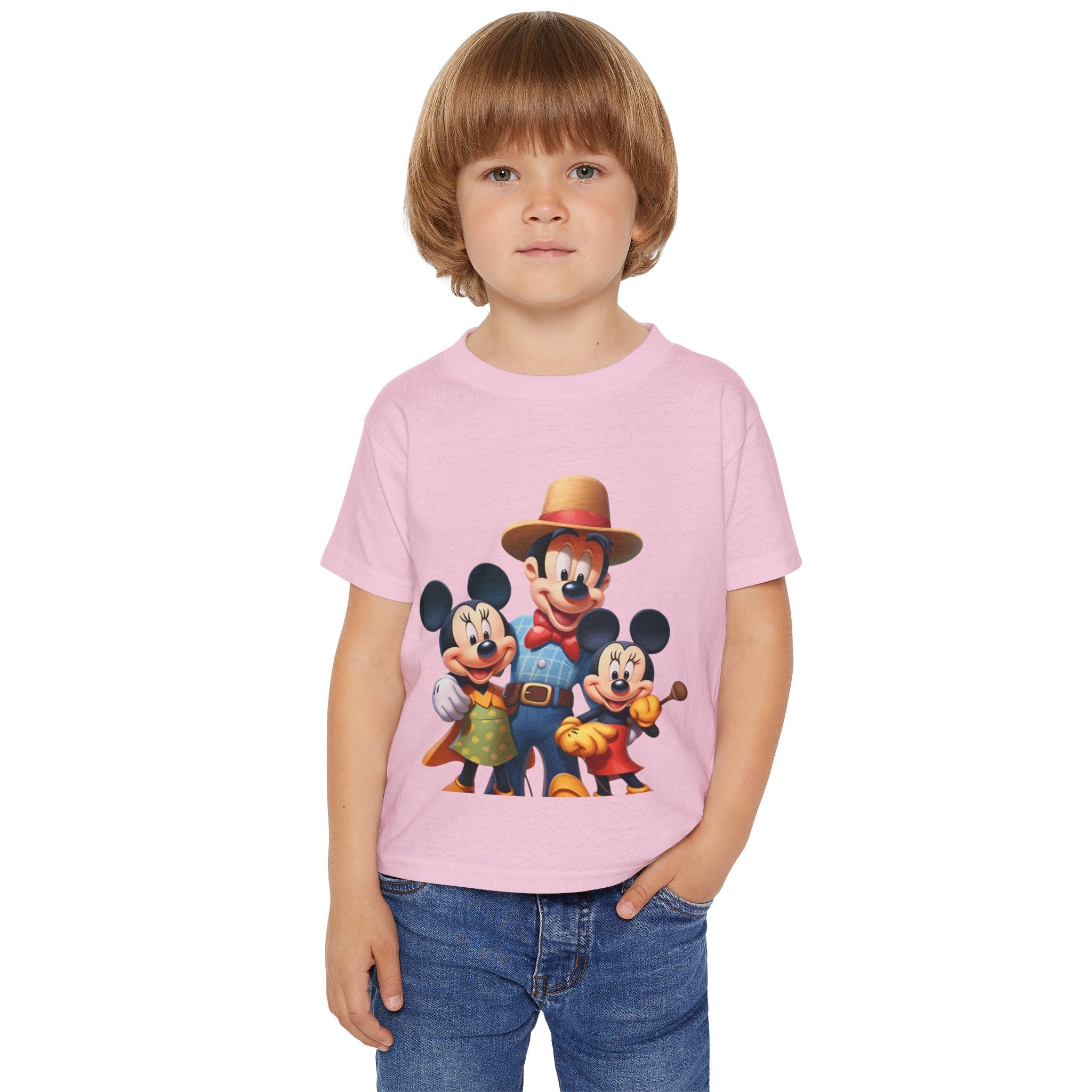 Heavy Cotton™ Toddler T-shirt with Disney Characters - JennyCool