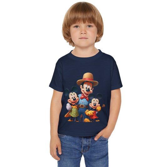 Heavy Cotton™ Toddler T-shirt with Disney Characters - JennyCool