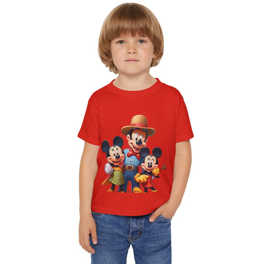 Heavy Cotton™ Toddler T-shirt with Disney Characters - JennyCool