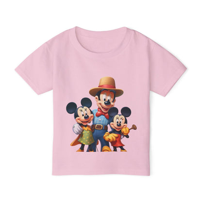 Heavy Cotton™ Toddler T-shirt with Disney Characters - JennyCool