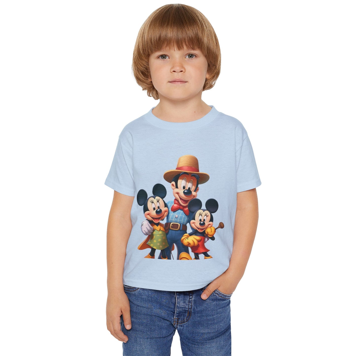 Heavy Cotton™ Toddler T-shirt with Disney Characters - JennyCool