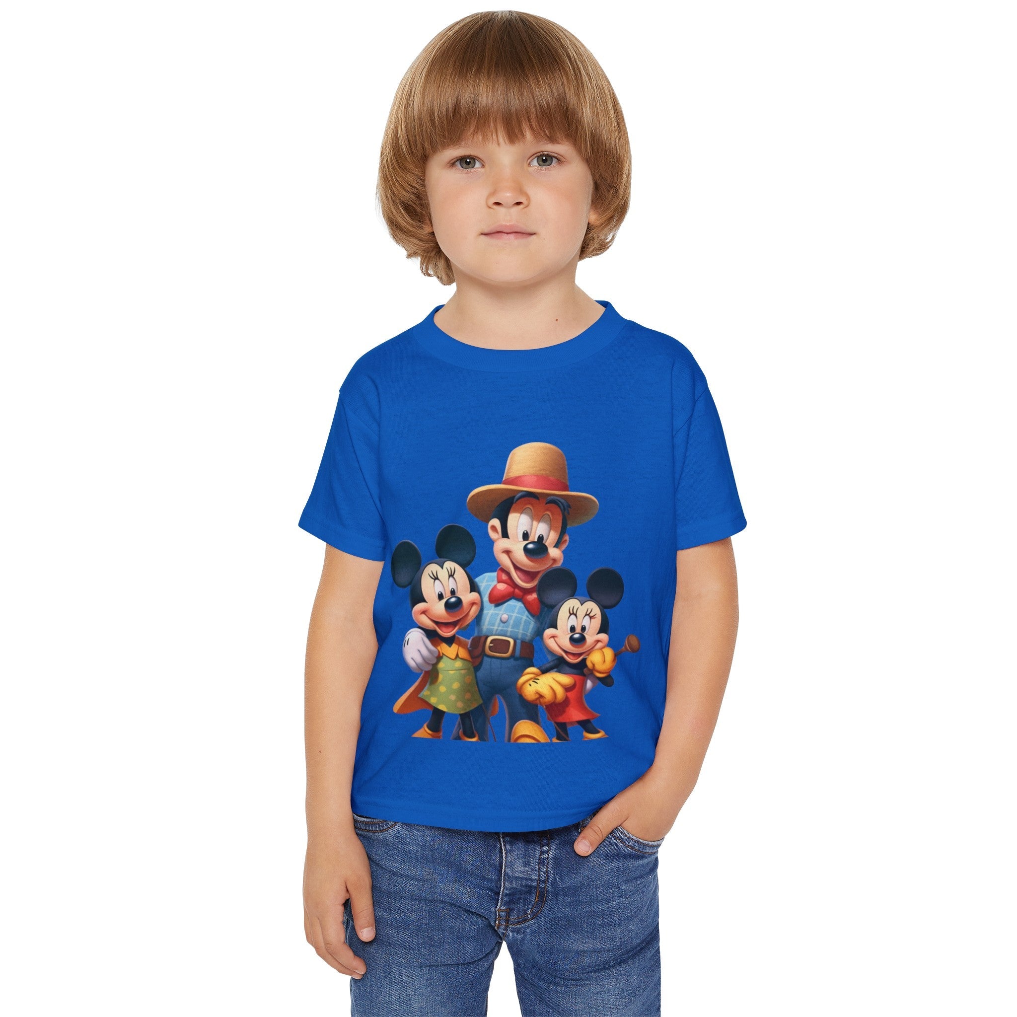 Heavy Cotton™ Toddler T-shirt with Disney Characters - JennyCool