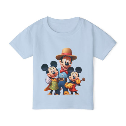 Heavy Cotton™ Toddler T-shirt with Disney Characters - JennyCool