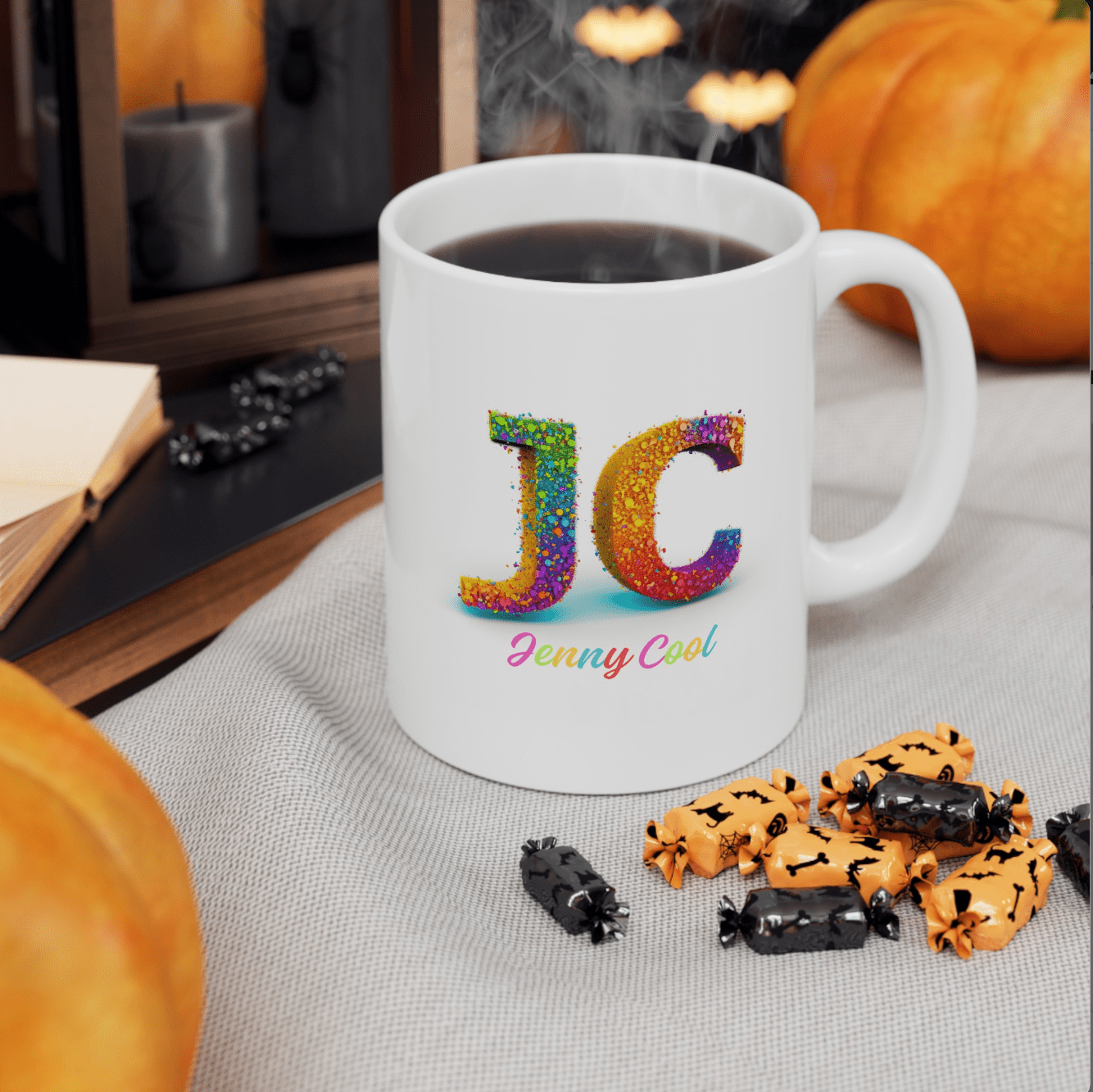 JC Ceramic Mug , (11oz, 15oz) - JennyCool