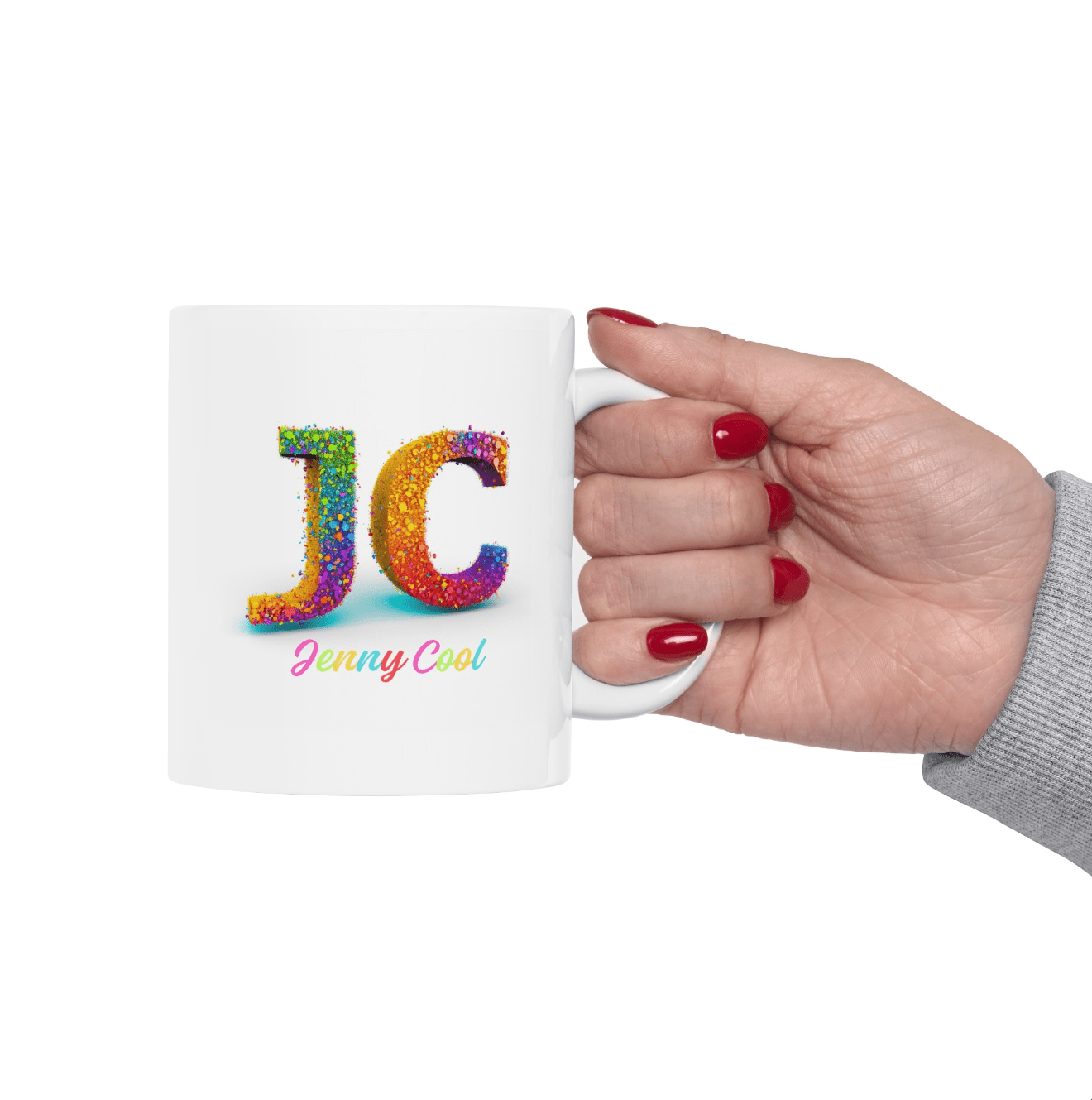 JC Ceramic Mug , (11oz, 15oz) - JennyCool