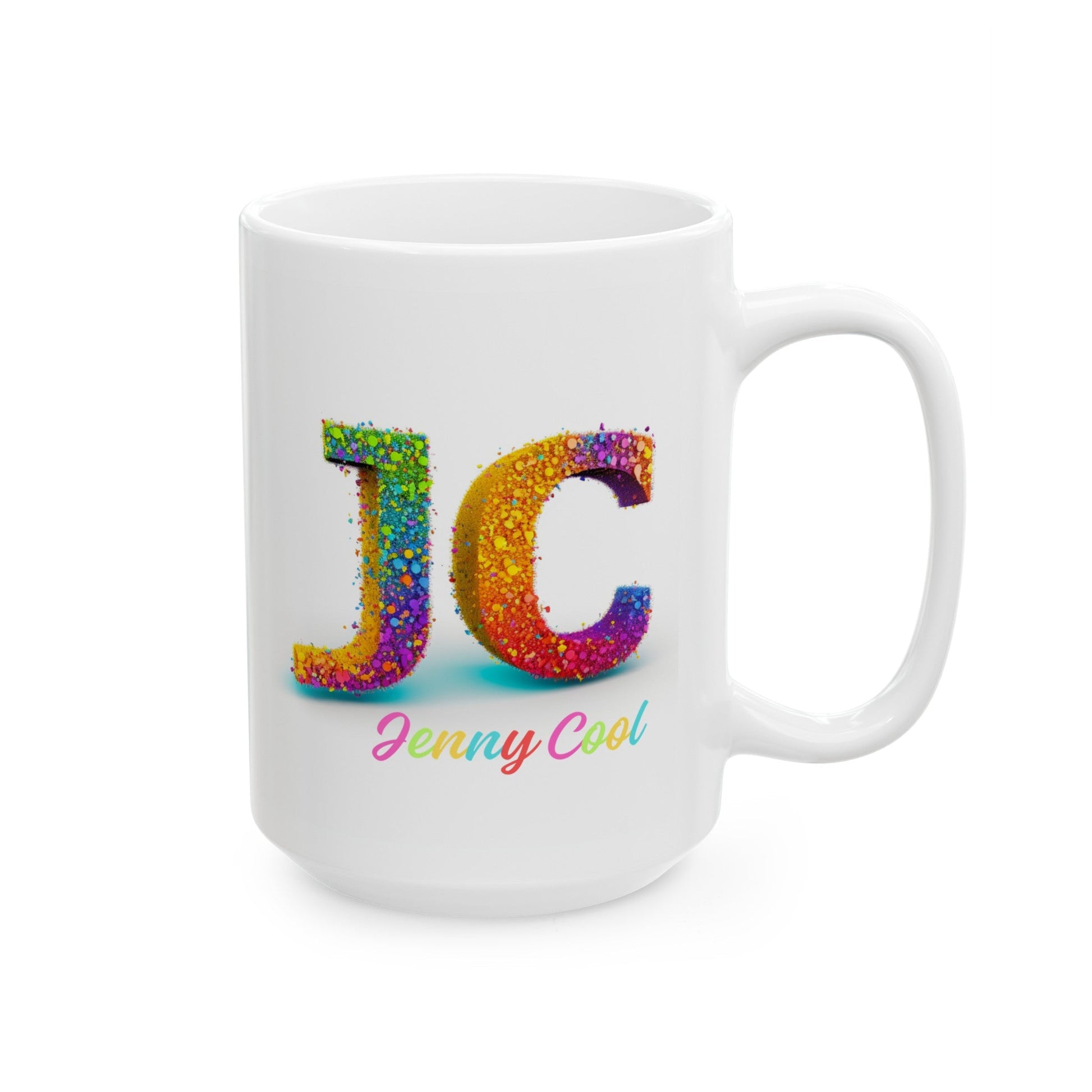 JC Ceramic Mug , (11oz, 15oz) - JennyCool