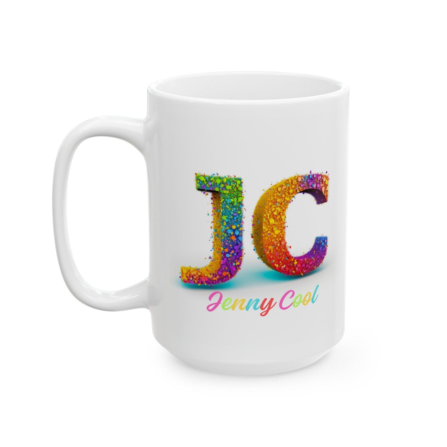 JC Ceramic Mug , (11oz, 15oz) - JennyCool