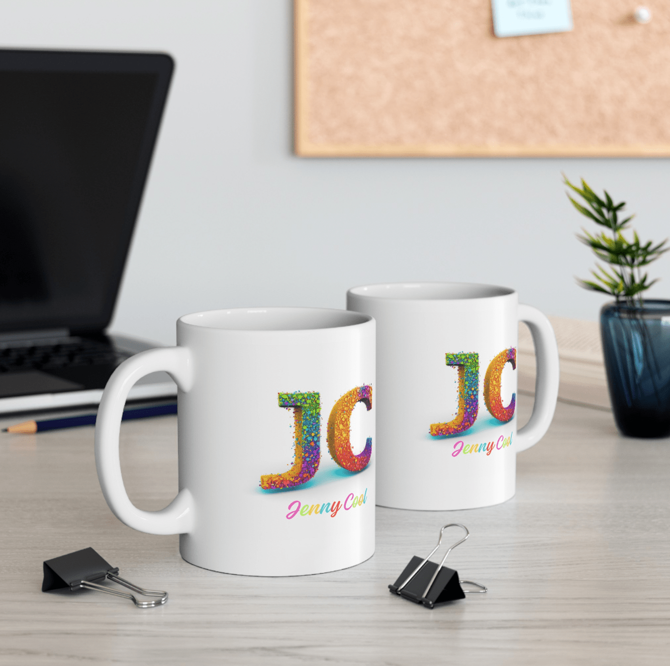 JC Ceramic Mug , (11oz, 15oz) - JennyCool