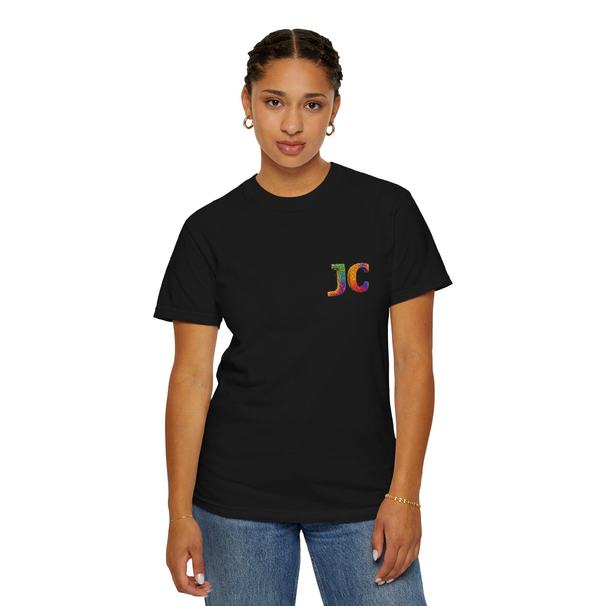 JC Signature Men’s Heavyweight Garment - Dyed T-Shirt – Relaxed Fit - JennyCool