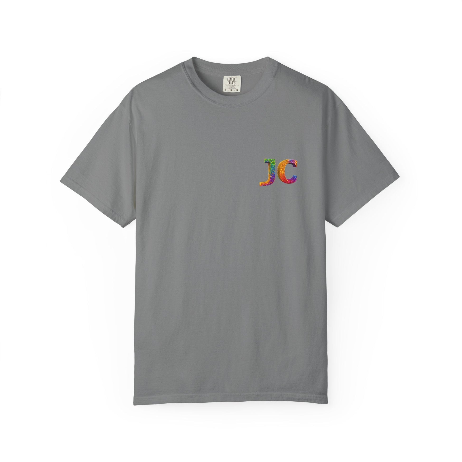 JC Signature Men’s Heavyweight Garment - Dyed T-Shirt – Relaxed Fit - JennyCool