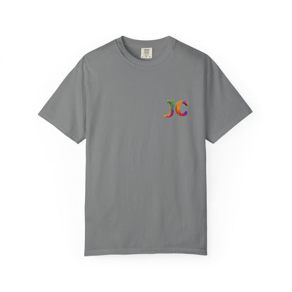 JC Signature Men’s Heavyweight Garment - Dyed T-Shirt – Relaxed Fit - JennyCool