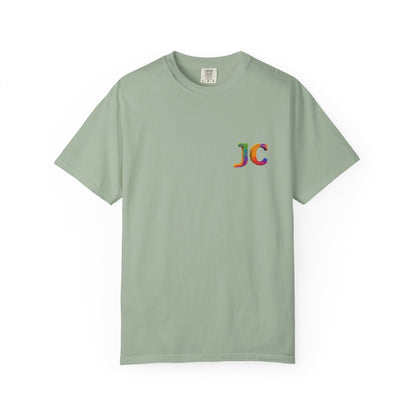 JC Signature Men’s Heavyweight Garment - Dyed T-Shirt – Relaxed Fit - JennyCool