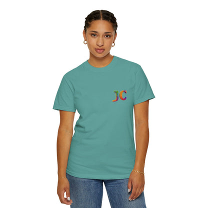 JC Signature Men’s Heavyweight Garment - Dyed T-Shirt – Relaxed Fit - JennyCool