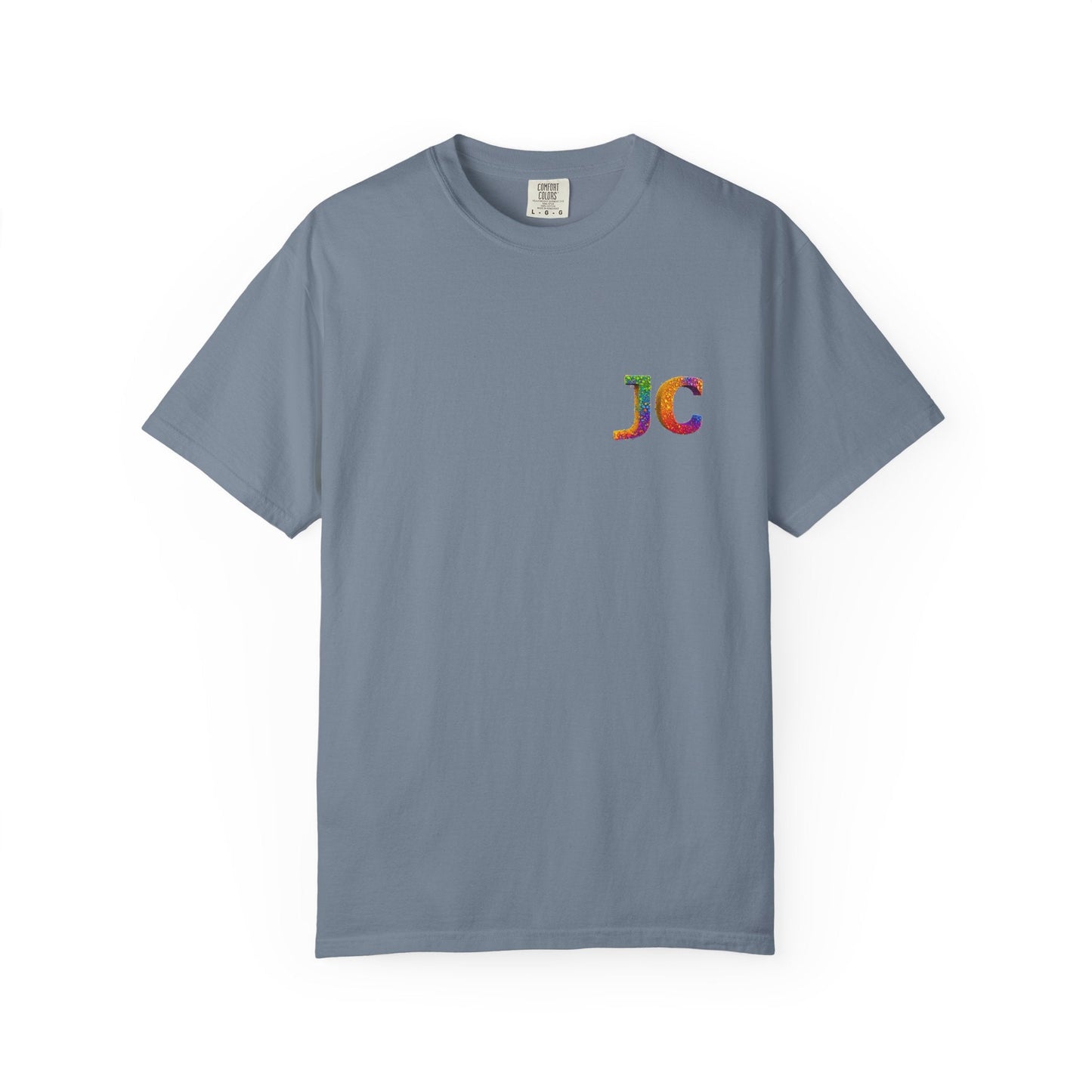 JC Signature Men’s Heavyweight Garment - Dyed T-Shirt – Relaxed Fit - JennyCool