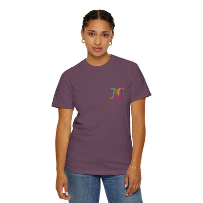 JC Signature Men’s Heavyweight Garment - Dyed T-Shirt – Relaxed Fit - JennyCool
