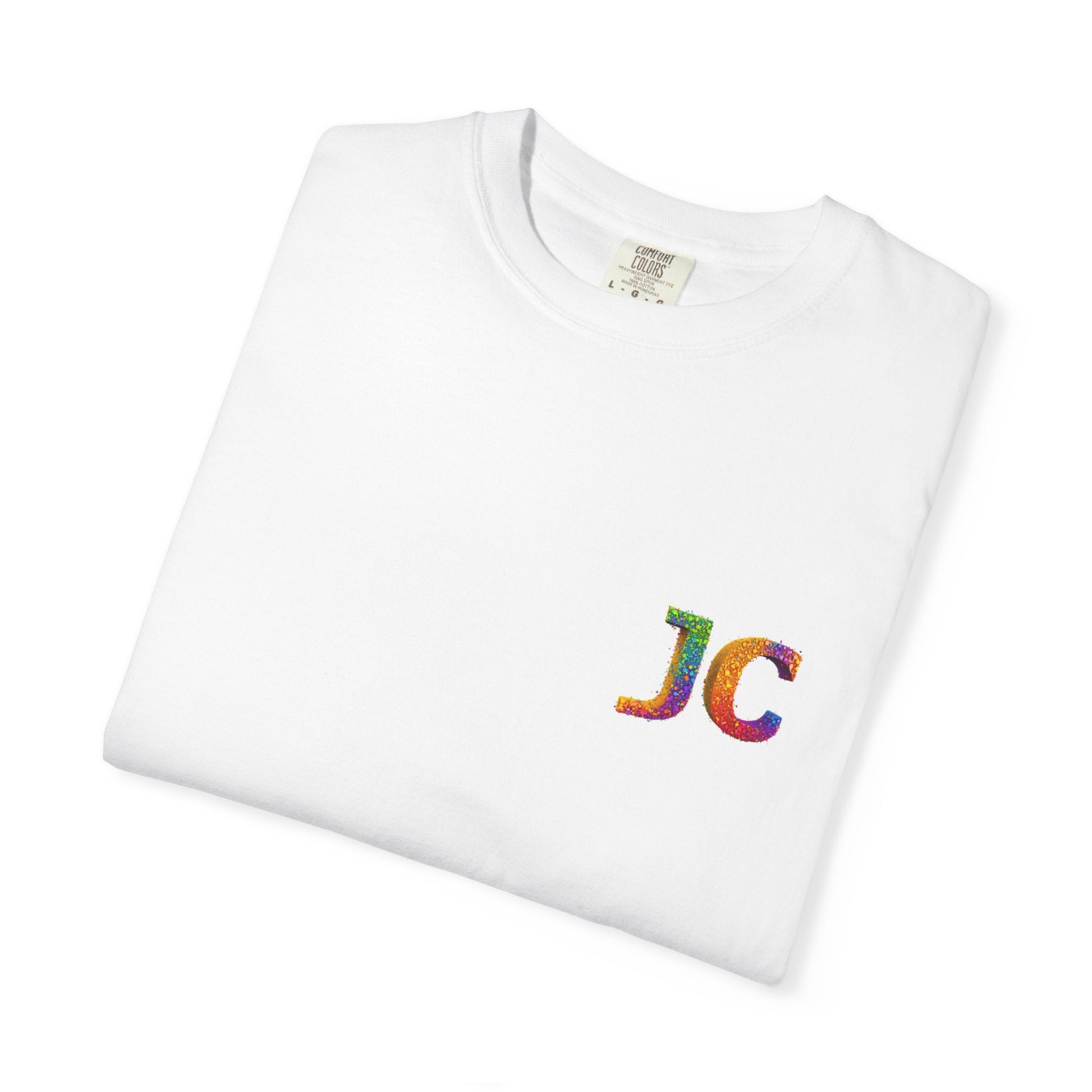 JC Signature Men’s Heavyweight Garment - Dyed T-Shirt – Relaxed Fit - JennyCool