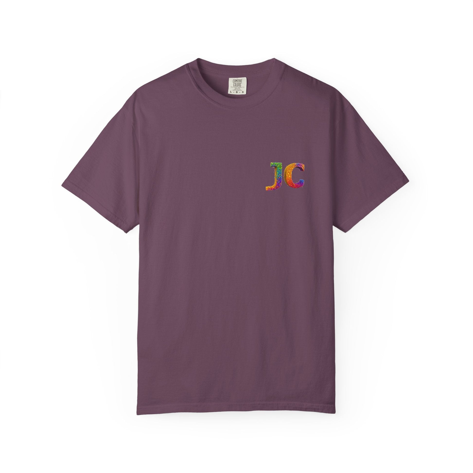 JC Signature Men’s Heavyweight Garment - Dyed T-Shirt – Relaxed Fit - JennyCool