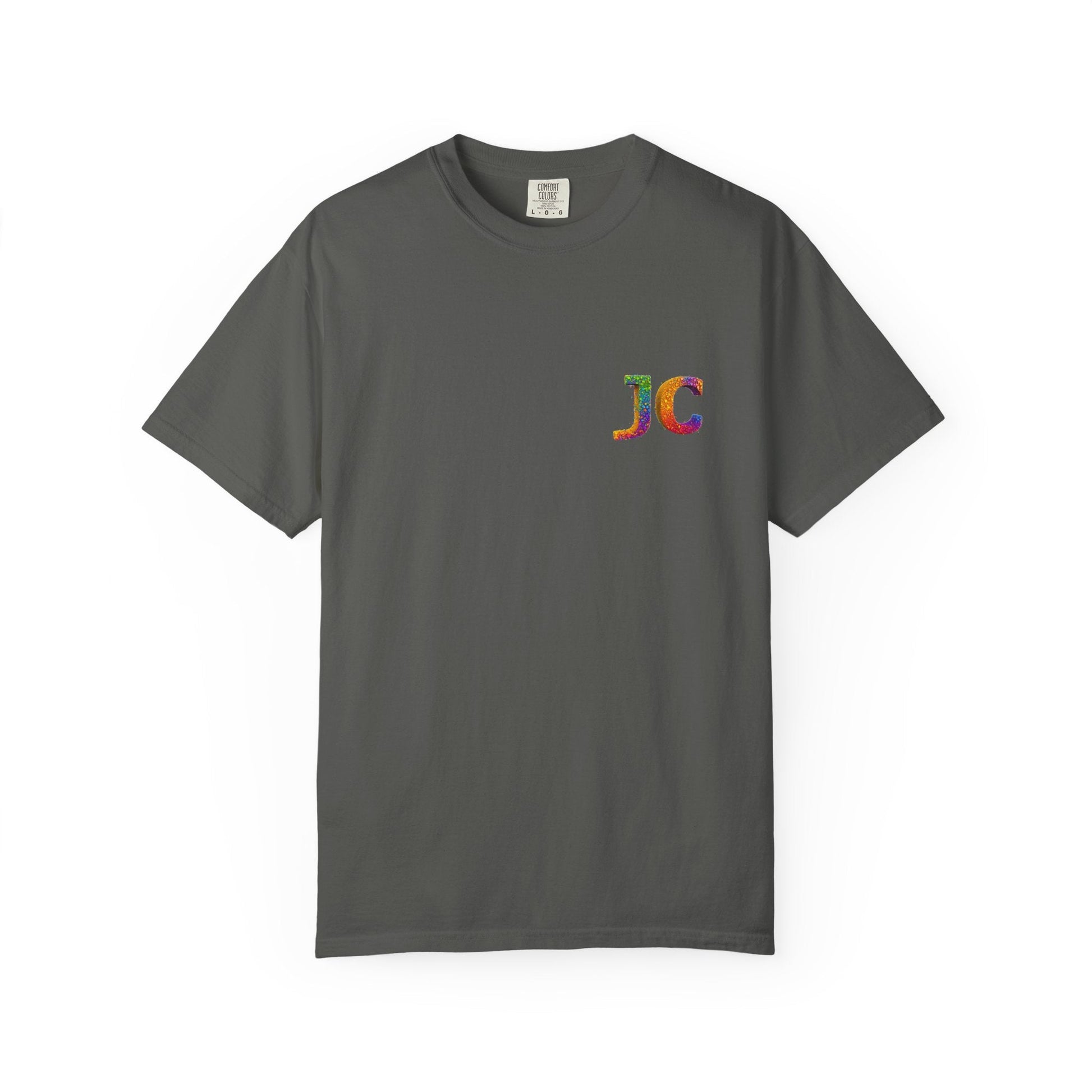 JC Signature Men’s Heavyweight Garment - Dyed T-Shirt – Relaxed Fit - JennyCool