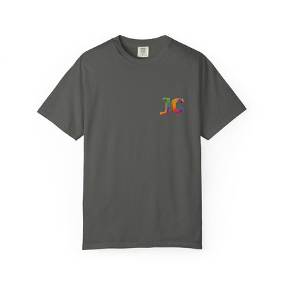 JC Signature Men’s Heavyweight Garment - Dyed T-Shirt – Relaxed Fit - JennyCool