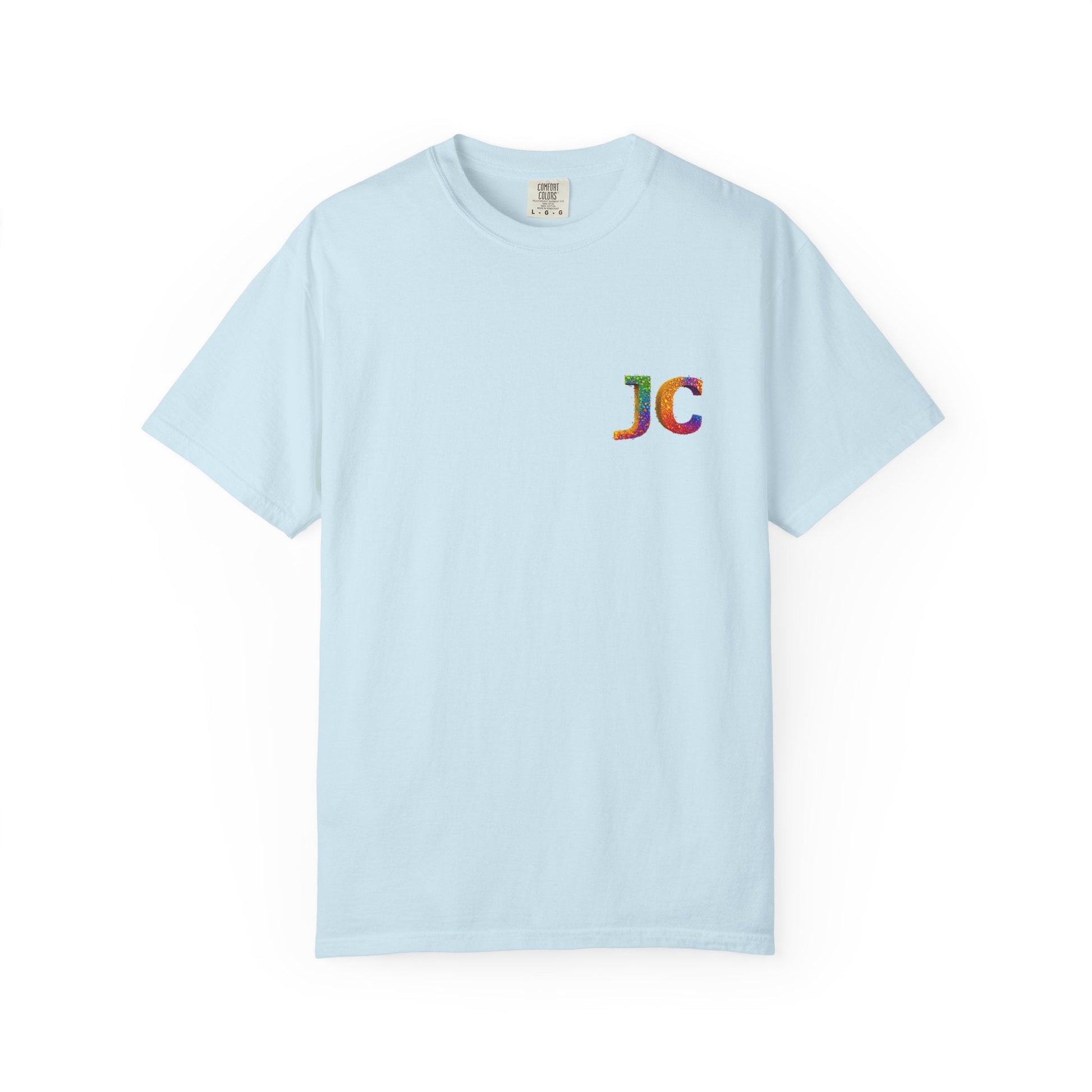 JC Signature Men’s Heavyweight Garment - Dyed T-Shirt – Relaxed Fit - JennyCool