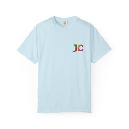 JC Signature Men’s Heavyweight Garment - Dyed T-Shirt – Relaxed Fit - JennyCool