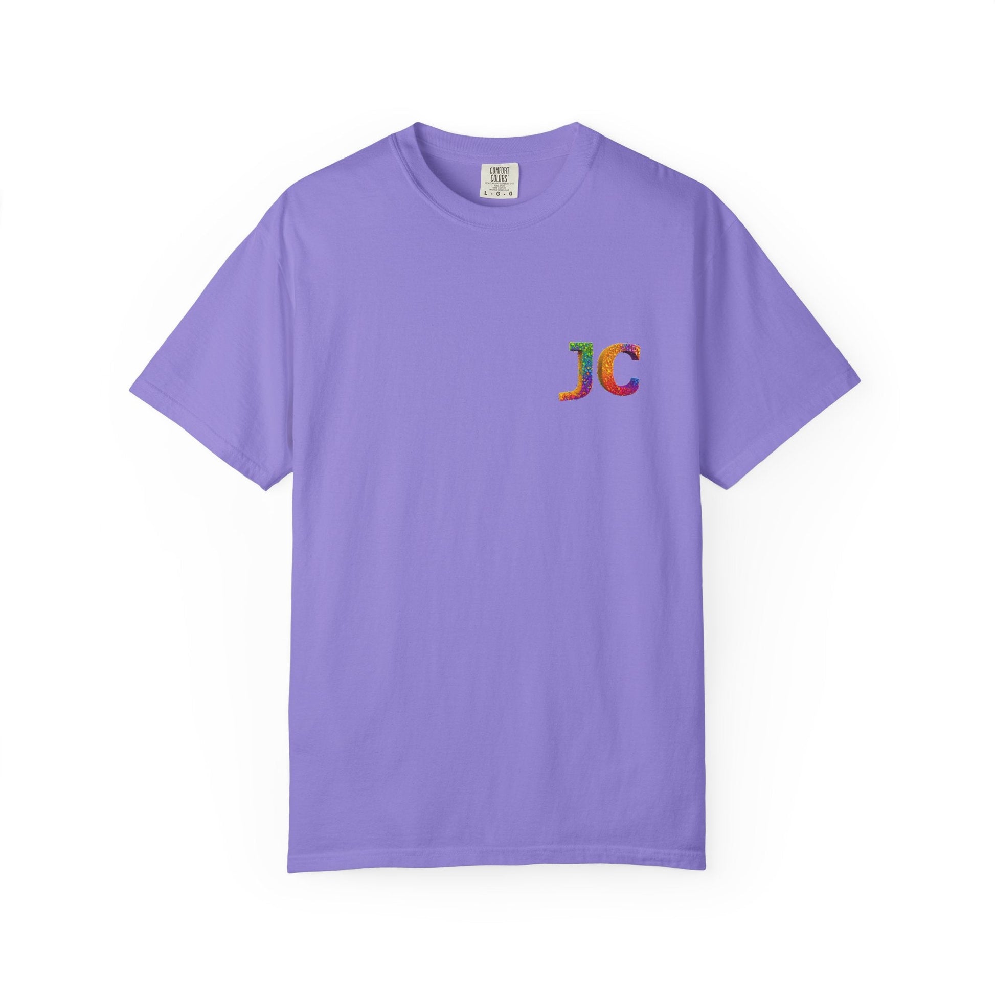 JC Signature Men’s Heavyweight Garment - Dyed T-Shirt – Relaxed Fit - JennyCool
