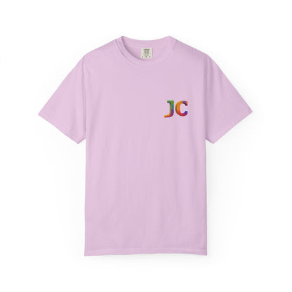 JC Signature Men’s Heavyweight Garment - Dyed T-Shirt – Relaxed Fit - JennyCool