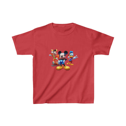 Kids Heavy Cotton™ Tee, mickey mouse printed tshirt, cartoon shirt, birthday gift for childeren, disney characters - JennyCool
