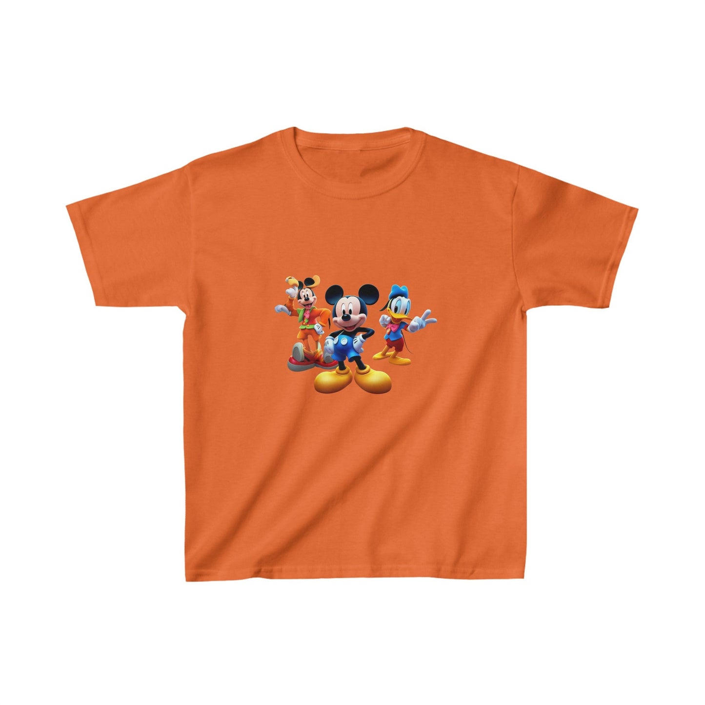 Kids Heavy Cotton™ Tee, mickey mouse printed tshirt, cartoon shirt, birthday gift for childeren, disney characters - JennyCool