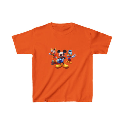 Kids Heavy Cotton™ Tee, mickey mouse printed tshirt, cartoon shirt, birthday gift for childeren, disney characters - JennyCool
