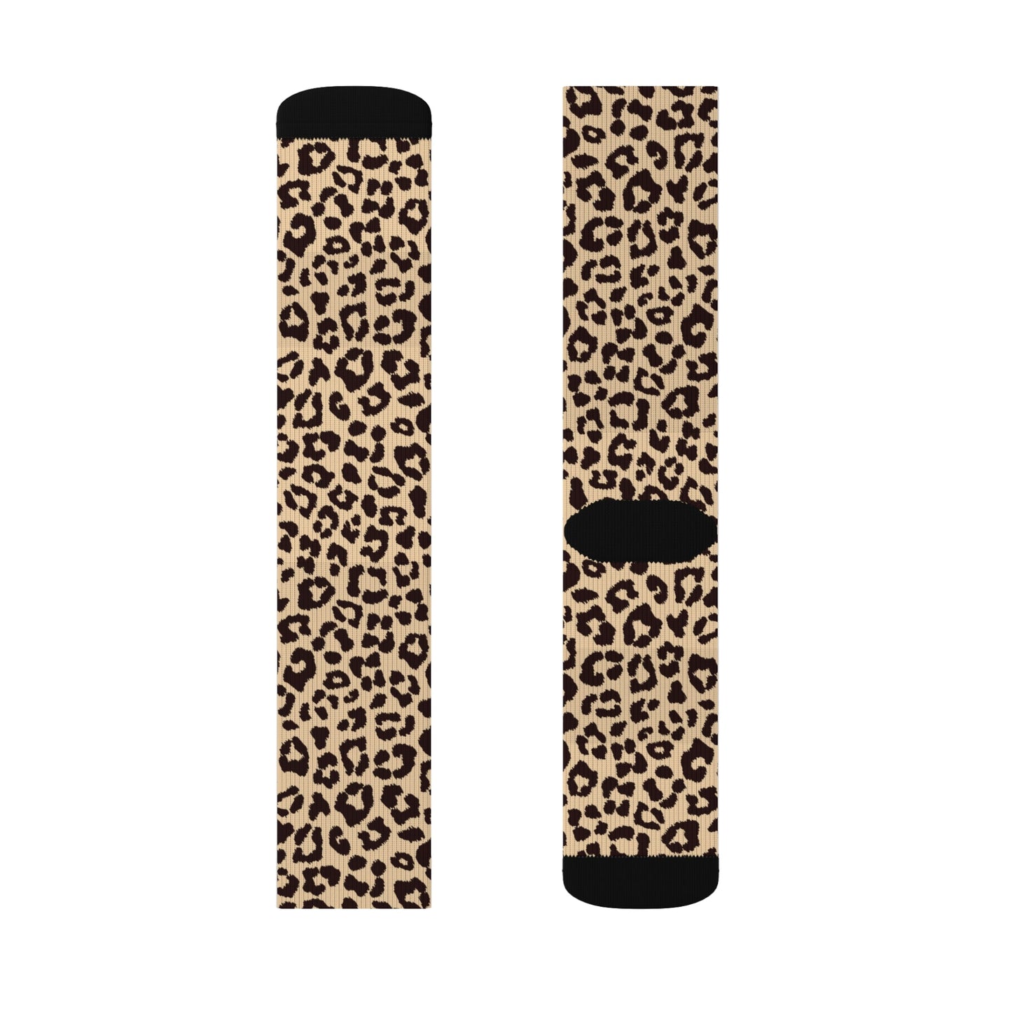Leopard pattern Socks - Sublimation - JennyCool