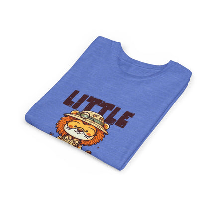 Little Explorer Kids T-Shirt – Cute Lion Safari Adventure Tee for Toddlers & Children - JennyCool