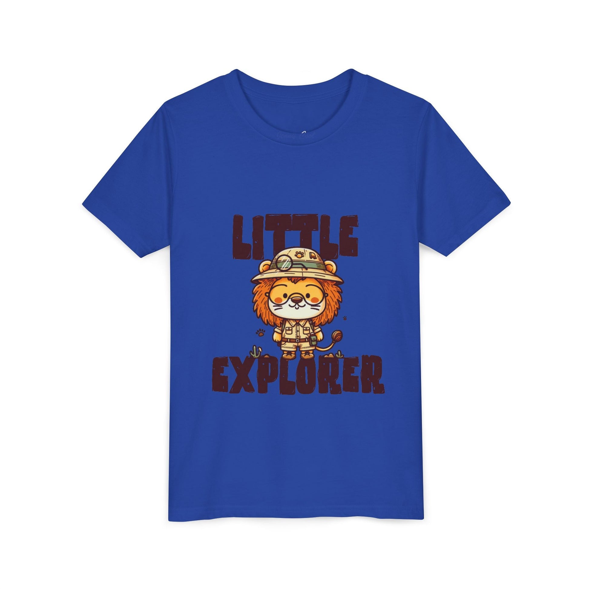 Little Explorer Kids T-Shirt – Cute Lion Safari Adventure Tee for Toddlers & Children - JennyCool
