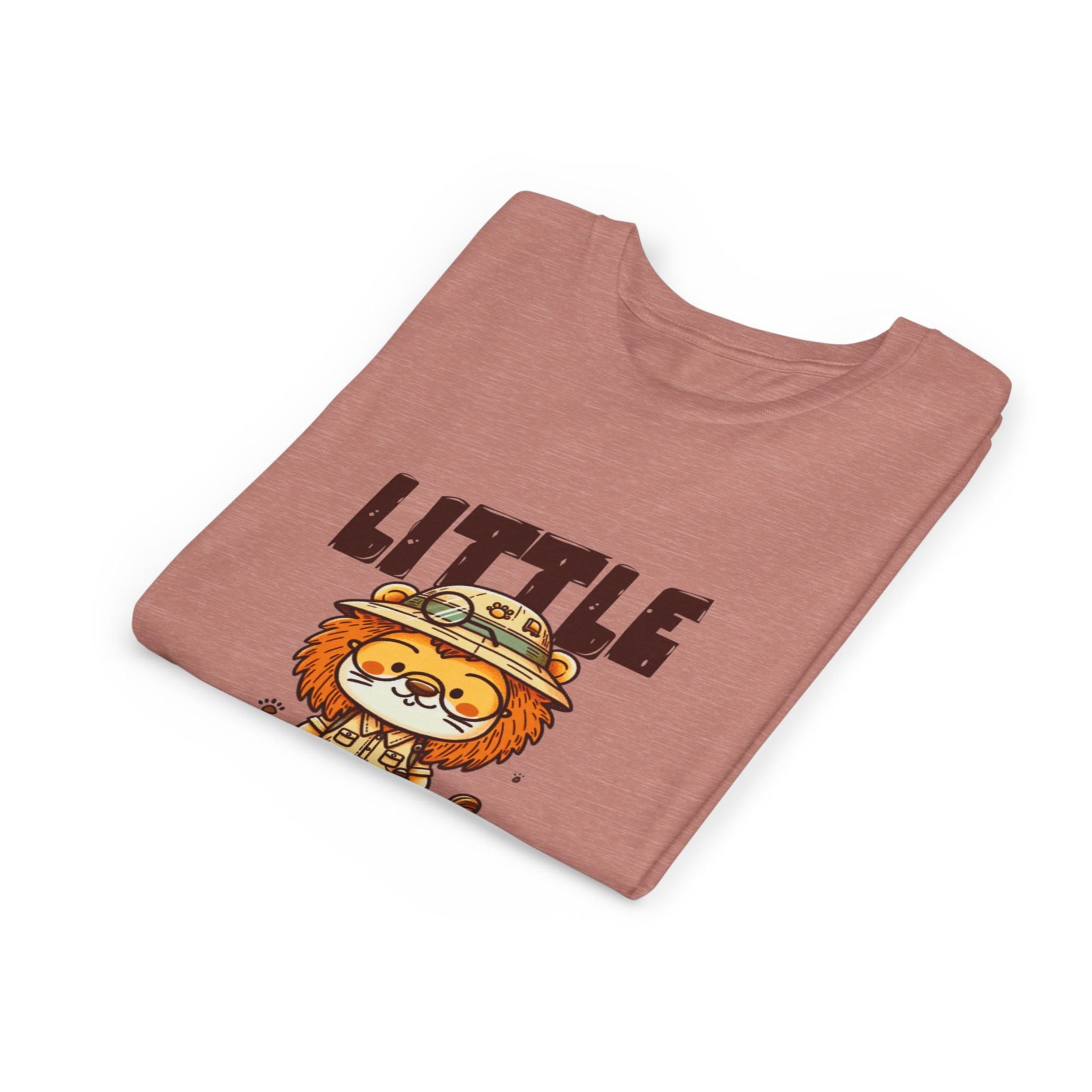 Little Explorer Kids T-Shirt – Cute Lion Safari Adventure Tee for Toddlers & Children - JennyCool