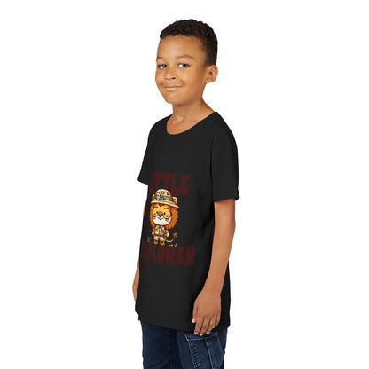 Little Explorer Kids T-Shirt – Cute Lion Safari Adventure Tee for Toddlers & Children - JennyCool