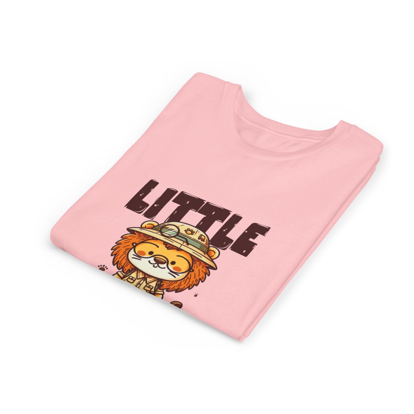 Little Explorer Kids T-Shirt – Cute Lion Safari Adventure Tee for Toddlers & Children - JennyCool
