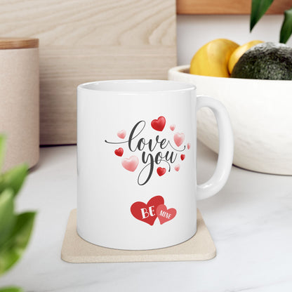 Love declaration gift, be mine mug, couples mug - JennyCool