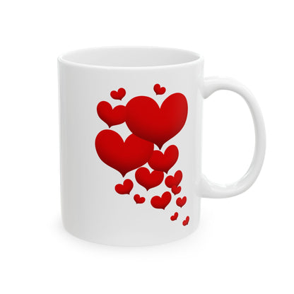 Love Is On The Air Ceramic Mug - JennyCool