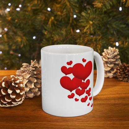 Love Is On The Air Ceramic Mug - JennyCool