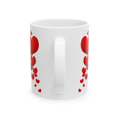 Love Is On The Air Ceramic Mug - JennyCool