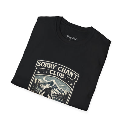 Men’s Funny Camping T Shirt – Sorry Can’t Club I’ve Got Plans in the Woods Graphic Tee - JennyCool