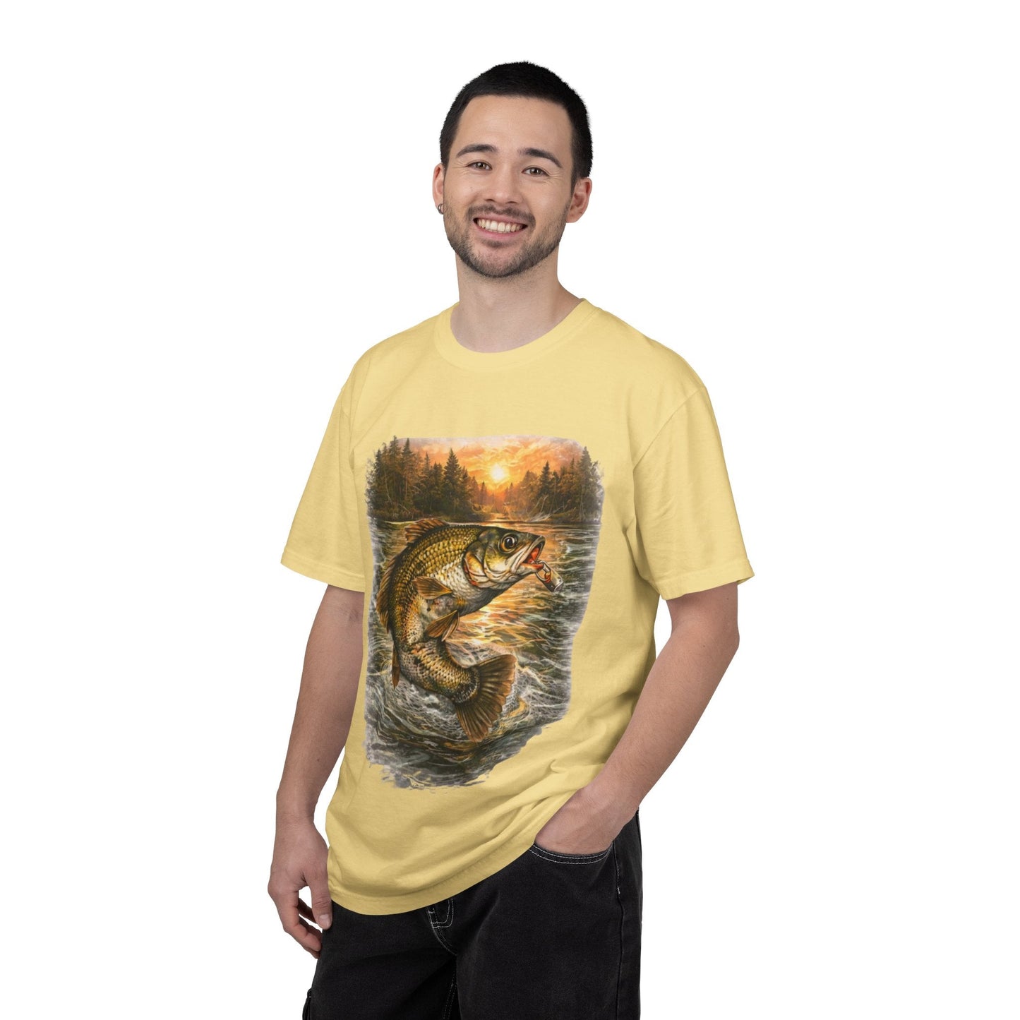 Men’s Graphic Print T-Shirt – Premium Cotton Casual Streetwear Men Tee - JennyCool
