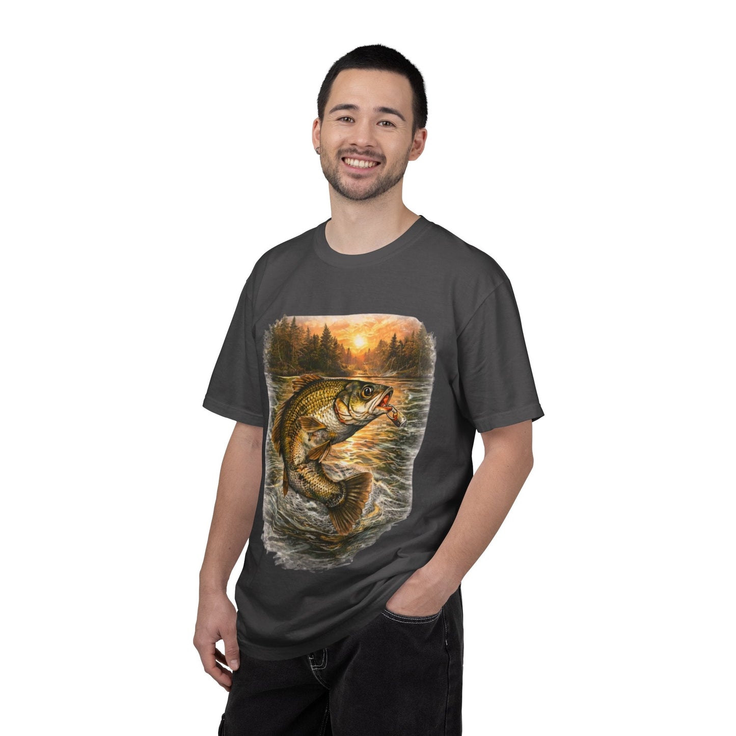 Men’s Graphic Print T-Shirt – Premium Cotton Casual Streetwear Men Tee - JennyCool